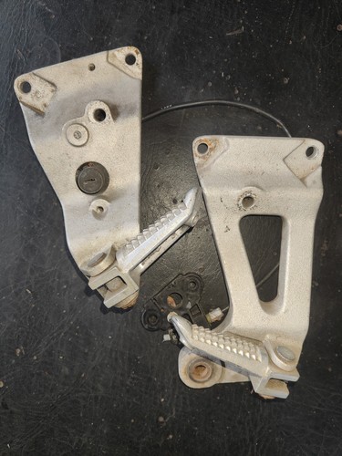 Rear pegs for - rear,